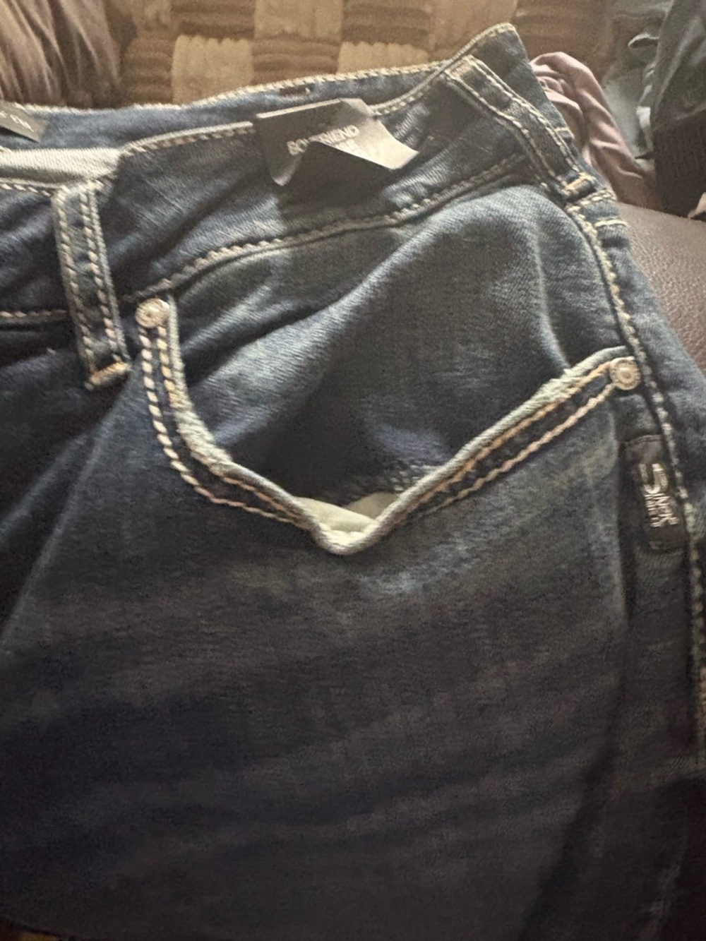 Silver Jeans Women's Dark Blue Bootcut Jeans size New with tags - Picture 8 of 9